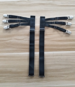 热卖男式衬衫撑腿环吊袜带夹高弹力加厚吊袜带 - Product Image 6