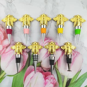 Bee Zinc Alloy <b>Wine</b> <b>Stopper</b> 4 In 1 Multi Function Bottle Opener Corkscrew Set - Product Image 2