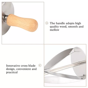 Baking Accessories High Quality Stainless Steel Baked Croissant <b>Cutter</b> Roller Croissant <b>Bread</b> <b>Cutter</b> - Product Image 3