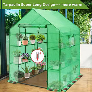 Blue Ocean <b>Garden</b> Plant Growing Hot House Outdoor Walk-in Portable Eco-Friendly Windproof Green House for Home Boys Girls - Product Image 4