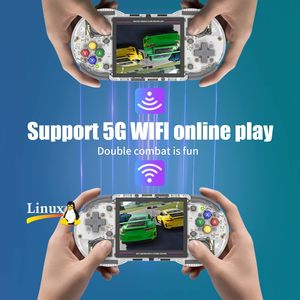 2025 nueva consola de juegos portátil <span class=keywords><strong>RG353PS</strong></span> 3,5 ''IPS Linux de código abierto 5G WiFi multijugador 3500mAh Batería grande - Product Image 6