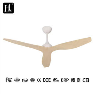 52-Inch Modern Low <b>Profile</b> Ceiling Fan with ABS White Remote Control Energy Saving Iron Body DC Motor and 5 Blades - Product Image 5