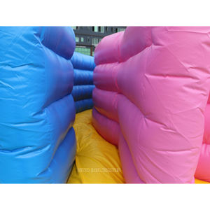 Laberinto de anillo inflable interactivo para niños y adultos, material de lona de PVC resistente de 10x10 metros - Product Image 5