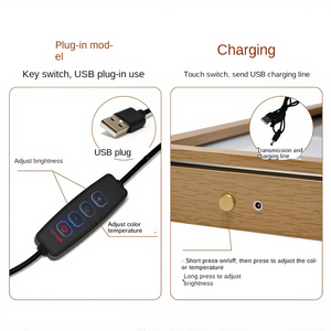 New Anime LED sơn ánh sáng với khung gỗ thiết kế hiện đại cho trang trí nội thất và kỳ nghỉ sử dụng - Product Image 6