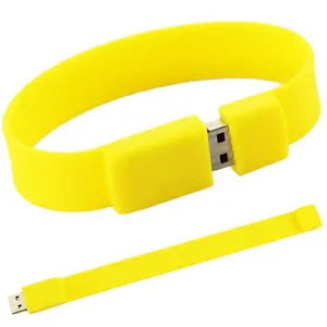 Werbe geschenke benutzer definierte Silikon USB-Stick Armband USB 2.0 kreatives Design tragbare 3.0 Pen Drive 32 GB 4GB 8GB 16GB