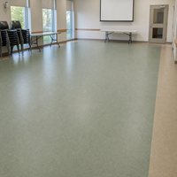 Heterogener Vinyl-Bodenbelag in Rollenform, Wasserdicht, Pflegeleicht, Kommerzieller PVC-Bodenbelag für Büro, Hotel, Schule und Geschäfte