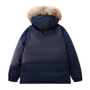 Vestes polaires pour hommes style mode 2026, légères, entièrement zippées, chaudes pour l'hiver, pour la randonnée en extérieur, avec col en fourrure - Product Image 5