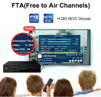 Receptor de TV Digital TDT Mpeg 4, Muestra Gratuita, OEM ODM, Decodificador Isdb-t, Set Top Box