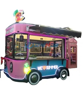 2024New Hot Sale Food Truck / Offer Food Trailer with Kitchen Equipment / Food Kiosk Snack Food Truck for Sale