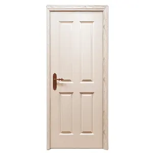 Economical rectangle wood grain wpc waterproof pocket door security door for apartment doors bedroom