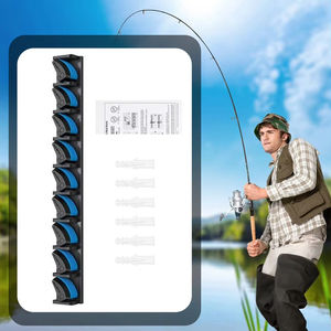 ที่วางคันเบ็ดแบบติดผนัง ที่วางคันเบ็ดแบบตั้งพื้น ชั้นวางของแบบติดผนัง - Product Image 2