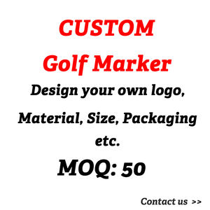 オリジナル ロゴ入れ カスタム デザイン マグネット式 金属製 ゴルフ ボールマーカー ゴルフ アクセサリー - Product Image 6