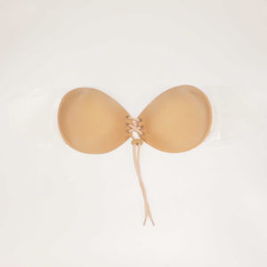 Usine en gros femmes tissu Sexy cordon Style sans couture sans bretelles soutien-gorge Invisible <span class=keywords><strong>pour</strong></span> robes licou - Product Image 1