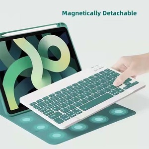 Funda para Tablet <span class=keywords><strong>Huawei</strong></span> <span class=keywords><strong>MatePad</strong></span> <span class=keywords><strong>11</strong></span> de 10.95 Pulgadas 2021, Teclado Magnético Desmontable y Giratorio, Cubierta de Acrílico para Protección - Product Image 5