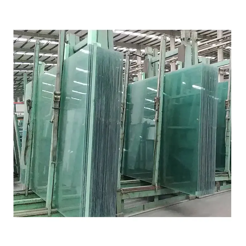 Vendite calde 12 millimetri di spessore vetro temperato di sicurezza di costruzione di vetro