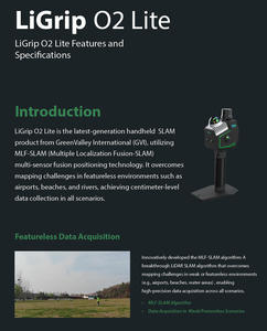 Escáner Láser 3D Portátil Ligrip O2 Lite, Tecnología Lidar Slam GNSS RTK Faro, Máquina de Escaneo 3D para Ingeniería Ligrip O2 - Product Image 4