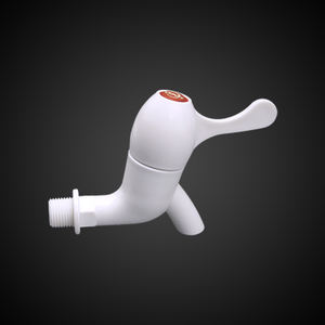 Grifos de Agua Duraderos de PP y ABS para Cocina, Grifo de Lavabo de Plástico de 1/2'', Grifos Multifuncionales para Baño - Product Image 1