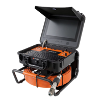 Caméra d'inspection des canalisations professionnelle AMJET R13-Max 512 Hz, rotation à 360 degrés, pour inspection commerciale des canalisations