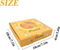 Boîtes à pizza écologiques en carton ondulé rigide, design personnalisé, gaufrage, laminage mat, doublure en aluminium, tailles de 10 à 18 pouces