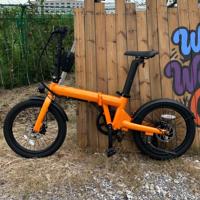 Vélo électrique pliable 20 pouces, moteur à moyeu arrière 36V 250W, batterie 10,4Ah, 7 vitesses, frein à disque, vélo de banlieue urbain