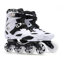 Rollers en Gros Patins en Ligne Professionnels Slalom Freestyle Vitesse Roselle Chaussures de Patinage pour Adultes