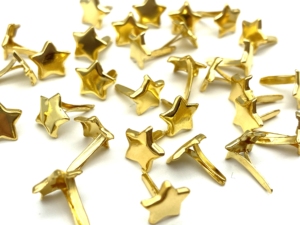 Móc Khóa Giấy Kim Loại Màu Vàng Hình Ngôi Sao 8Mm Cho Sổ Lưu Niệm Thủ Công Và Tự Làm - Product Image 4