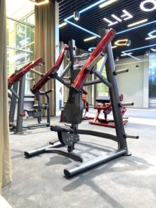 Máquina de Ejercicios Profesional para Gimnasio Comercial TZ-8301, Prensa de Pecho Inclinada con Carga de Discos - Product Image 3
