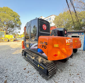 ญี่ปุ่นทํารถขุดมือสอง Hitachi Zx70 รถขุดขนาดเล็ก hitachi Zx70 รถขุดขนาดเล็กมือสอง - Product Image 5