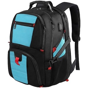 <span class=keywords><strong>Zaino</strong></span> da Viaggio <span class=keywords><strong>per</strong></span> <span class=keywords><strong>Laptop</strong></span> Oversize Unisex con Porta di Ricarica USB Borsa <span class=keywords><strong>per</strong></span> Computer da Lavoro - Product Image 3