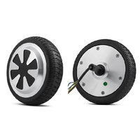 Moteur de moyeu sans balais 350W 36V 10 pouces avec pneu grande roue pour hoverboard, moteur DC