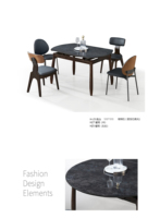 Ensemble de table à manger ovale moderne de luxe en bois massif, écologique et confortable, avec 4 chaises pour appartement, hôtel et villa