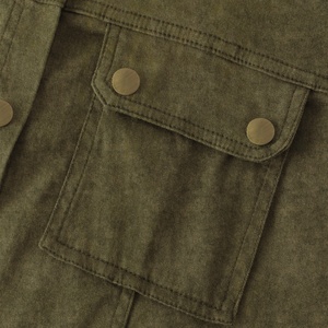 Y2k fabricants de vêtements élégant européen formel vert luxe 100% coton ceinture Cargo Mini <span class=keywords><strong>Gala</strong></span> Blazer <span class=keywords><strong>robe</strong></span> femmes dames 2024 - Product Image 4