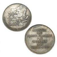 Pièces de monnaie commémoratives de style antique de la Seconde Guerre mondiale allemande, cadeaux, décoration de la maison