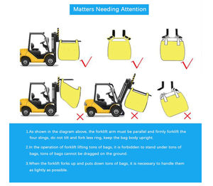 Sacs d'emballage robustes et durables, assurant un transport stable même sous des charges lourdes <span class=keywords><strong>sans</strong></span> aucune pression. - Product Image 5