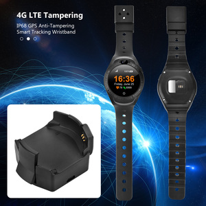 นาฬิกาติดตาม GPS แบบกันน้ำ 4G IP68 ป้องกันการงัดแงะ สายรัดข้อเท้า สีเขียวอมฟ้า พร้อมฟังก์ชั่นระบุตำแหน่งและ SOS - Product Image 3