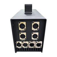 Contrôleur de lumière LED adressable RGBW WS2811 SK6812 UCS1903 SPI ArtNet DMX512, 4 ports, charge maximale 700W, sortie 8A en aluminium