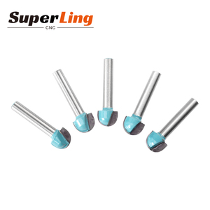 6x12 CNC <span class=keywords><strong>bits</strong></span> Shank Vòng mũi lõi hộp <span class=keywords><strong>Router</strong></span> bit gỗ hồ sơ khắc <span class=keywords><strong>bits</strong></span> Shaker Cutter công cụ cho công cụ đồ gỗ - Product Image 3
