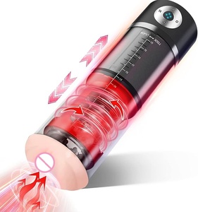 Automatic Male Masturbator Male Sex Toys with 4 Thrusting &amp; 7 Rotation, Pocket <strong>Pussy</strong> with 7 Color Ambient Lighting Sex <strong>Machine</strong> - Product Image 1