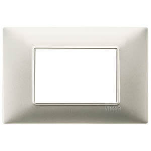 Vimar Wall <b>Switch</b> Matt Nickel Plate 17x8x0.9 Cm - Product Image 1