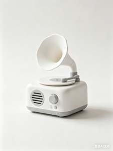 Soporte de mesa retro de vinilo para niños, llavero portátil, gramófono, fonógrafo, tocadiscos, reproductor de discos - Product Image 5