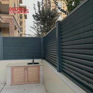 Listones y Postes <span class=keywords><strong>de</strong></span> Aluminio para Cercas <span class=keywords><strong>de</strong></span> Privacidad <span class=keywords><strong>de</strong></span> 6 Pies con <span class=keywords><strong>Cobertura</strong></span> Total y Resistentes a la Oxidación, Ideales para Jardines y Exteriores - Product Image 1