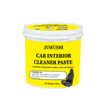 Pasta Pembersih Interior Mobil Heavy Duty untuk Jok dan Karpet, Menghilangkan Noda Makanan, Bekas Minyak, Melindungi Permukaan 500g