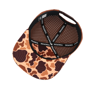 Gorra Deportiva Tcap China Impermeable con Corte Láser, Diseño de Camuflaje y Estampado de Vaca, con Logotipo de Goma - Product Image 6