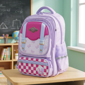 Unisex Waterproof <b>Laptop</b>-Friendly Student <b>Backpack</b> Zipper Closure Soft Shoulder Strap Customizable Pattern Fashion Students - Product Image 3