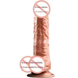 Gerçekçi Yapay Silikon Dildo <span class=keywords><strong>Penis</strong></span> Mastürbatör İtici Kadın Yüksek Hızlı Şişme Bebek Çevre Dostu Yetişkin Ürünü - Product Image 4
