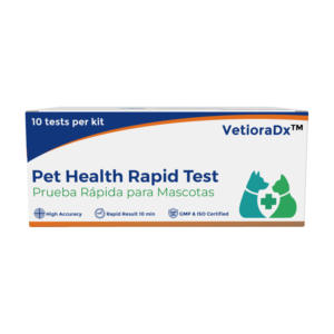 Kit di Test Rapido Combinato CPV + CCV + Giardia VetioraDx - Metodo Oro Colloidale, Tempo di Analisi 5-10 Minuti, Attrezzatura Diagnostica Veterinaria - Product Image 3