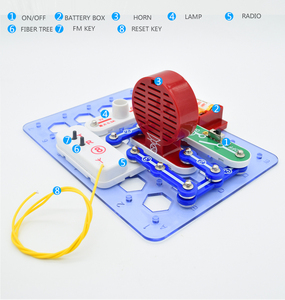 Bloques Electrónicos Encajables, Kit de Circuitos, Juguete STEM, Proyecto de Construcción Interactivo, Unidad de Aprendizaje, Robusto, Descubrimiento de la Física - Product Image 3