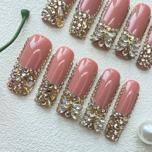 <span class=keywords><strong>Kit</strong></span> de 10 <span class=keywords><strong>faux</strong></span> <span class=keywords><strong>ongles</strong></span> réutilisables à presser, motifs stiletto et cercueil, design salon, peinture <span class=keywords><strong>gel</strong></span> à la main, <span class=keywords><strong>faux</strong></span> <span class=keywords><strong>ongles</strong></span> à presser manuels - Product Image 6