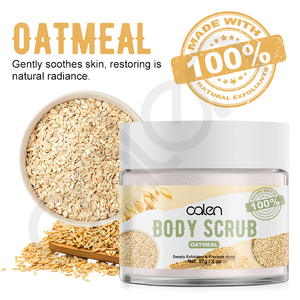 Venta al por mayor Etiqueta Privada 100% <span class=keywords><strong>exfoliante</strong></span> corporal <span class=keywords><strong>de</strong></span> <span class=keywords><strong>avena</strong></span> natural <span class=keywords><strong>exfoliante</strong></span> facial - Product Image 2