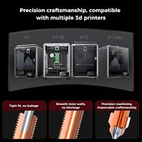 Kit de bloc chauffant en céramique Creality pour imprimante 3D K1 SE/K1C/K1/K1 Max, mise à niveau du hotend, graisse thermique et outils